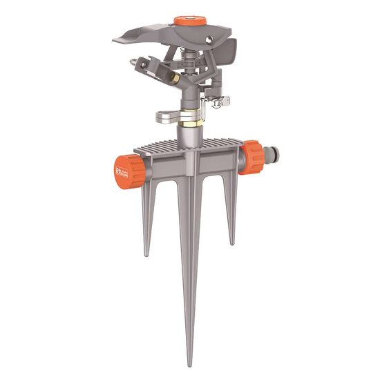 Aspersor pulsatoriu, profil metalic, cu tarus, 530 mp, Richmann Exclusive GartenVIP DiyLine