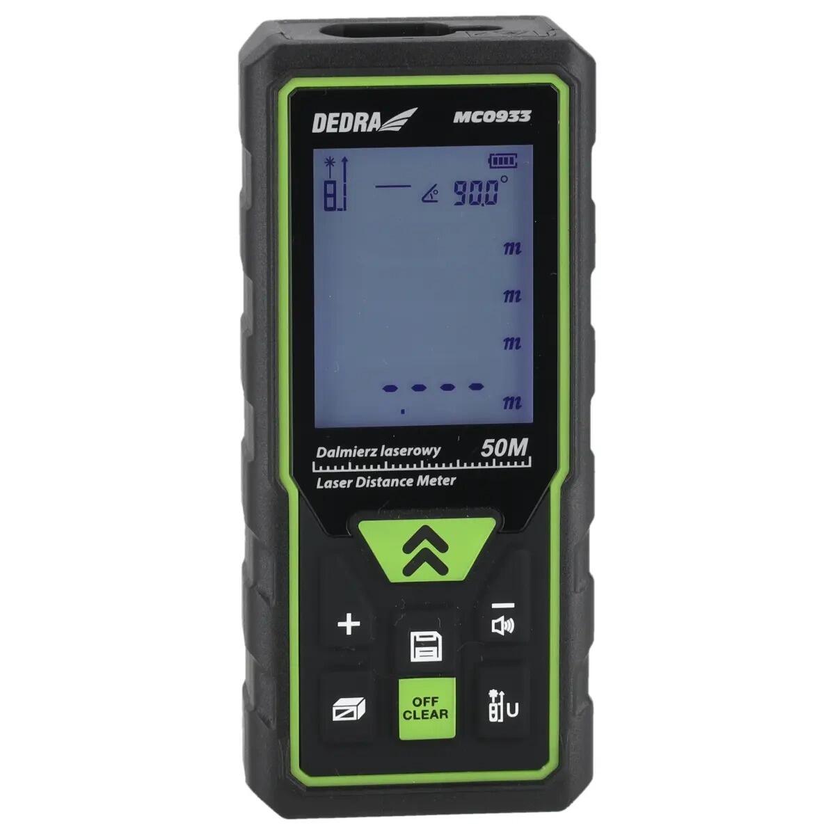 Telemetru cu laser, 50 m, Dedra GartenVIP DiyLine