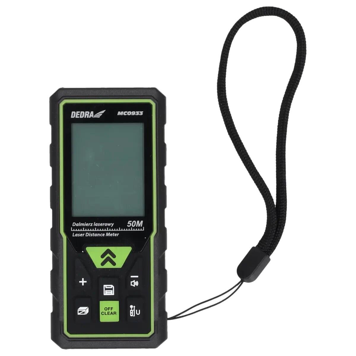 Telemetru cu laser, 50 m, Dedra GartenVIP DiyLine