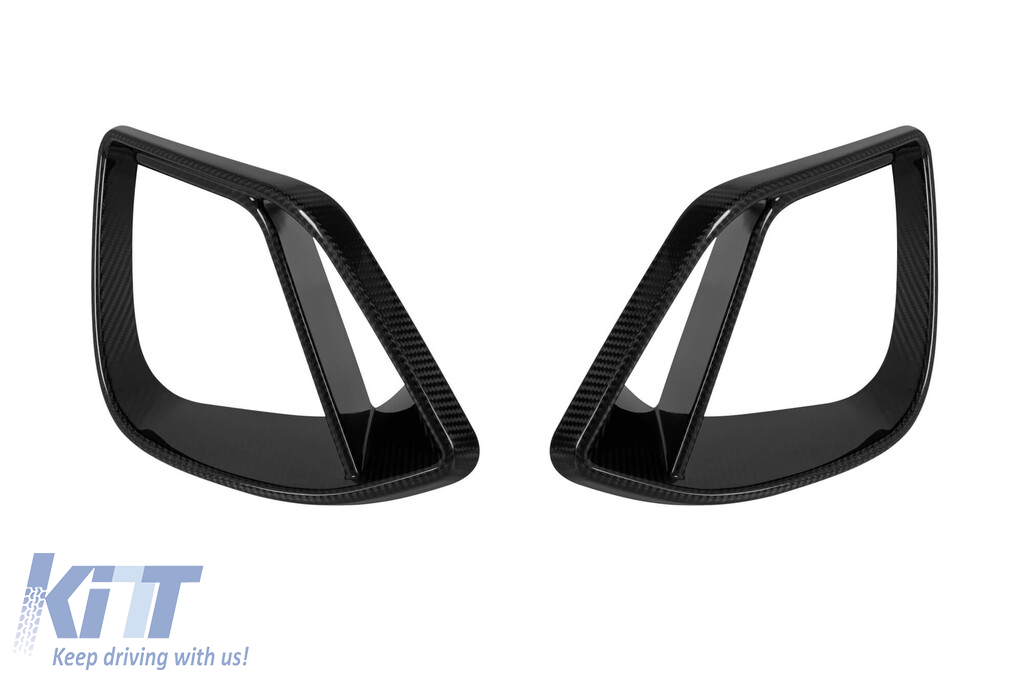 Accesorii din carbon pentru grilele laterale potrivite pentru bara de protecție frontală GT63 pe Mercedes A Design GT 4-Door Coupe X290 după 2019 Performance AutoTuning