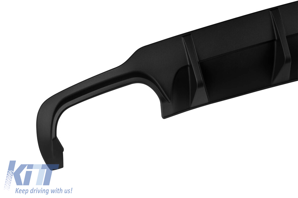 Difuzor tip C63 potrivit pentru bara spate A Design pe Mercedes Clasa C W204 sedan, C204 coupe 2011-2014 -oo--oo- Performance AutoTuning