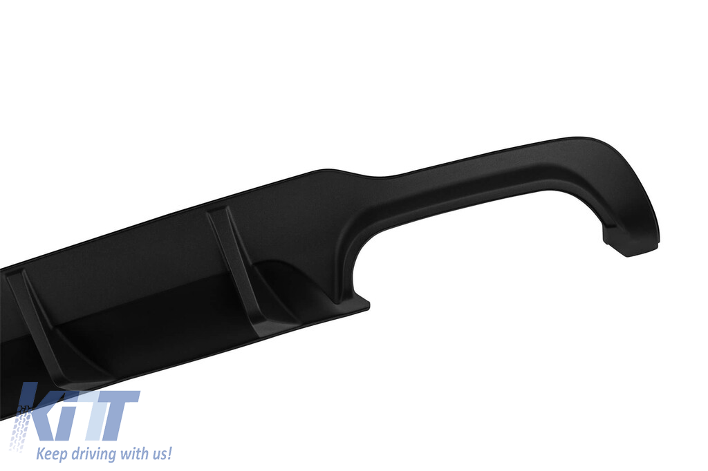 Difuzor tip C63 potrivit pentru bara spate A Design pe Mercedes Clasa C W204 sedan, C204 coupe 2011-2014 -oo--oo- Performance AutoTuning