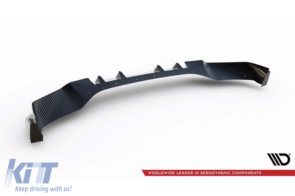 Spoiler din carbon Maxton Design potrivit pentru bara din față a BMW X5 G05 cu pachet M după 2023 Performance AutoTuning