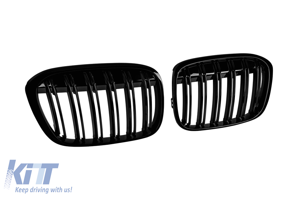 Baterii cu nervuri duble vopsite în negru, potrivite pentru BMW X1 F48 2016-2019 Performance AutoTuning