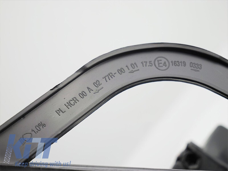 Far drept reflector potrivit pentru Citroen C3 2009-2012 cu bază cromată Performance AutoTuning