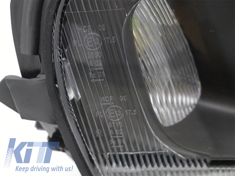 Far drept reflector potrivit pentru Opel Astra G 1997-2004 cu bază neagră Performance AutoTuning