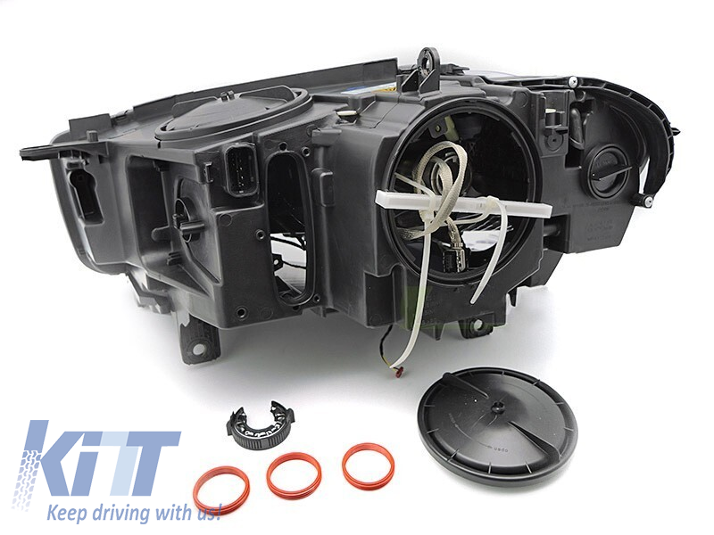 Far xenon drept potrivit pentru BMW X5 F15 2013-2018, cu bază cromată Performance AutoTuning