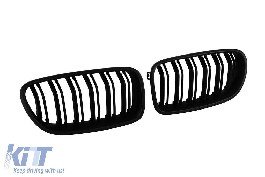 Răcire cu dublu nervură tip M5 mat negru, potrivit pentru BMW Seria 5 F10 sedan, F11 break 2010-2017 Performance AutoTuning