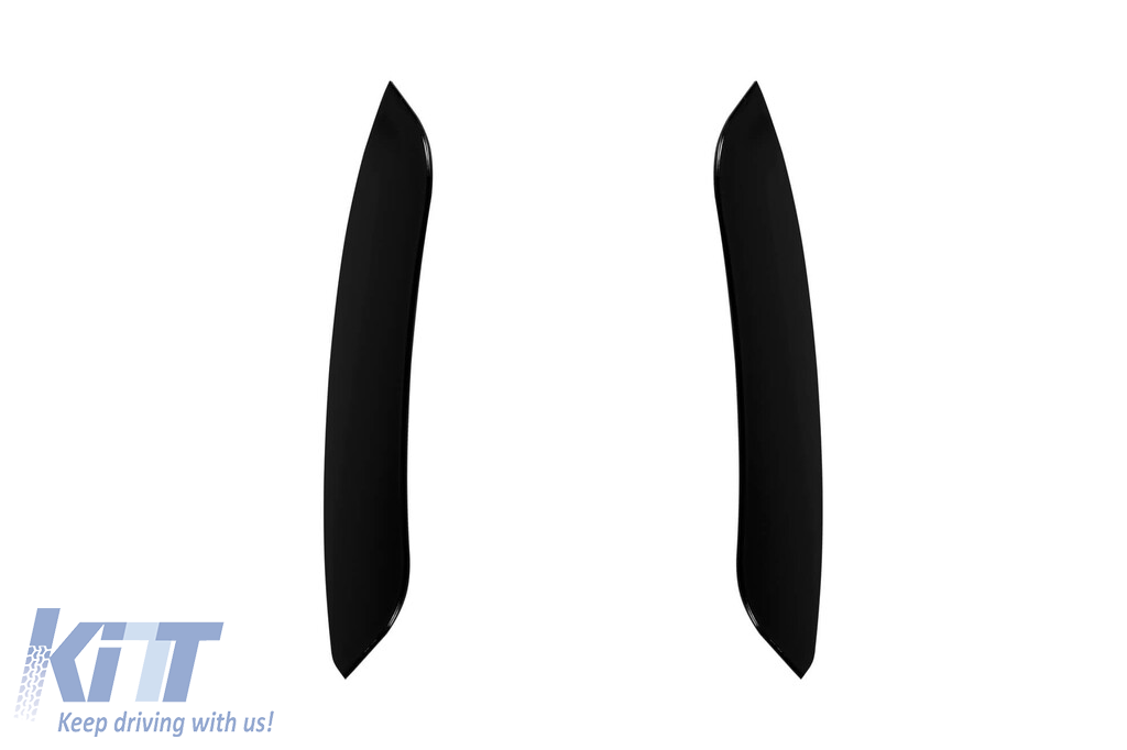 Adăugiri aero potrivite pentru bara frontală A design a modelului Mercedes A-Class W177 hatchback după 2018, lac negru Performance AutoTuning