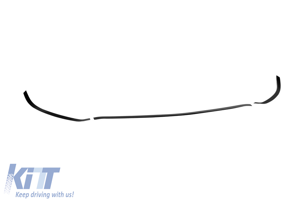 Adăugiri aero potrivite pentru bara frontală A design a modelului Mercedes A-Class W177 hatchback după 2018, lac negru Performance AutoTuning