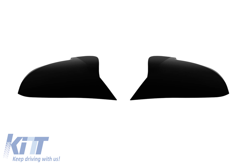 Capace de lac negru tip M potrivite pentru oglinzile standard ale BMW Seria 5 F10, F11, Seria 6 F06, F12, F13, Seria 7 F01, F02 Performance AutoTuning