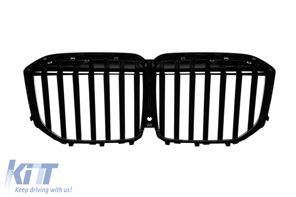 Grile rinichi cu nervuri unice vopsite în negru, potrivite pentru BMW X7 G07 după 2023 Performance AutoTuning