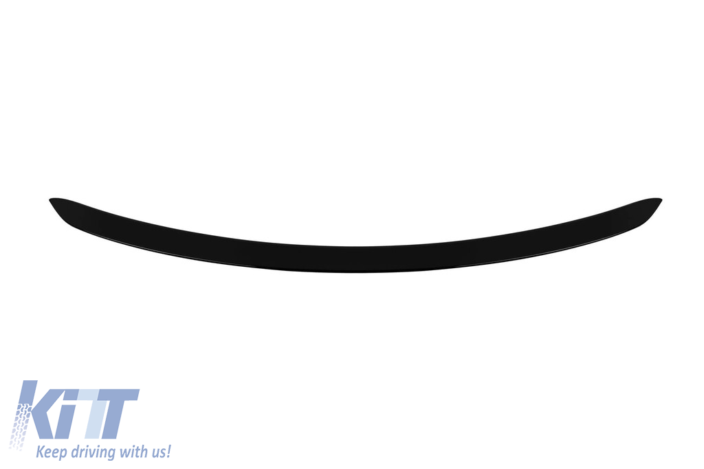 Spoiler pentru portbagaj tip A Design potrivit pentru Mercedes E-Class W213 sedan 2016-2022, lac negru Performance AutoTuning