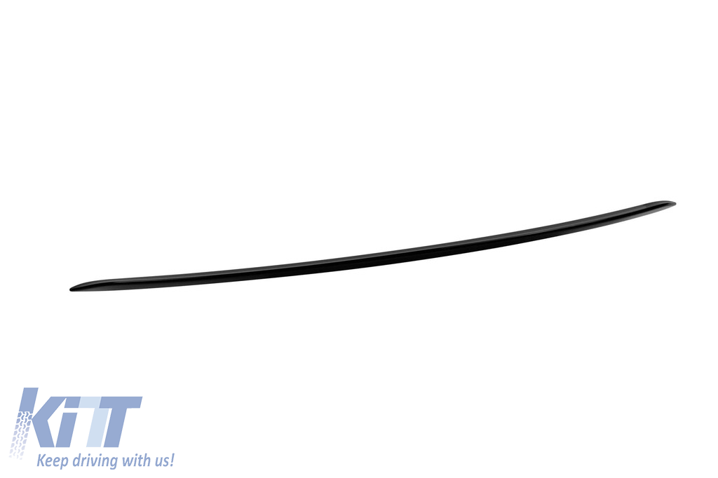 Spoiler pentru portbagaj tip A Design potrivit pentru Mercedes E-Class W213 sedan 2016-2022, lac negru Performance AutoTuning
