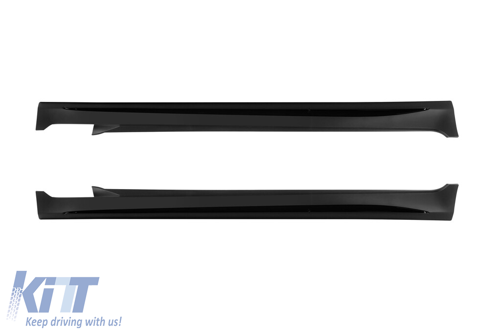 Praguri tip 63 potrivite pentru Mercedes GLC X253 2015-2022 cu garnitură neagră Performance AutoTuning