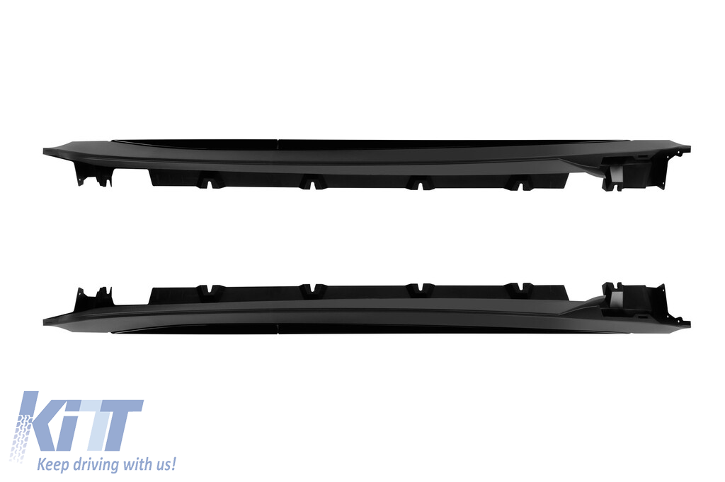 Praguri tip 63 potrivite pentru Mercedes GLC X253 2015-2022 cu garnitură neagră Performance AutoTuning