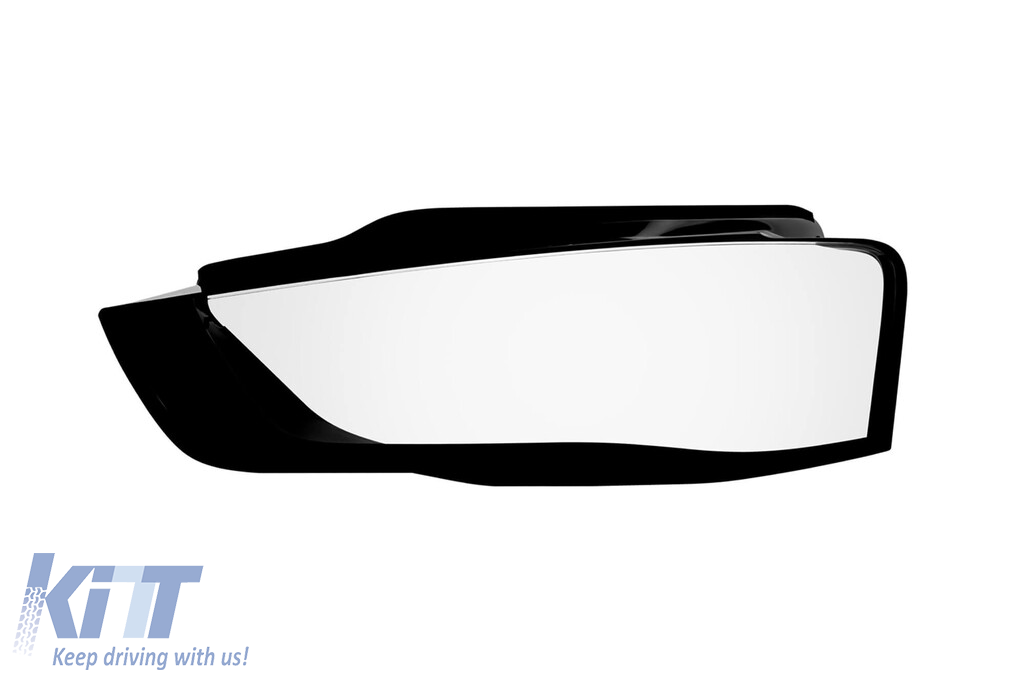 Set de sticlă pentru faruri potrivit pentru Audi A4 B8 2013-2015, stânga și dreapta Performance AutoTuning