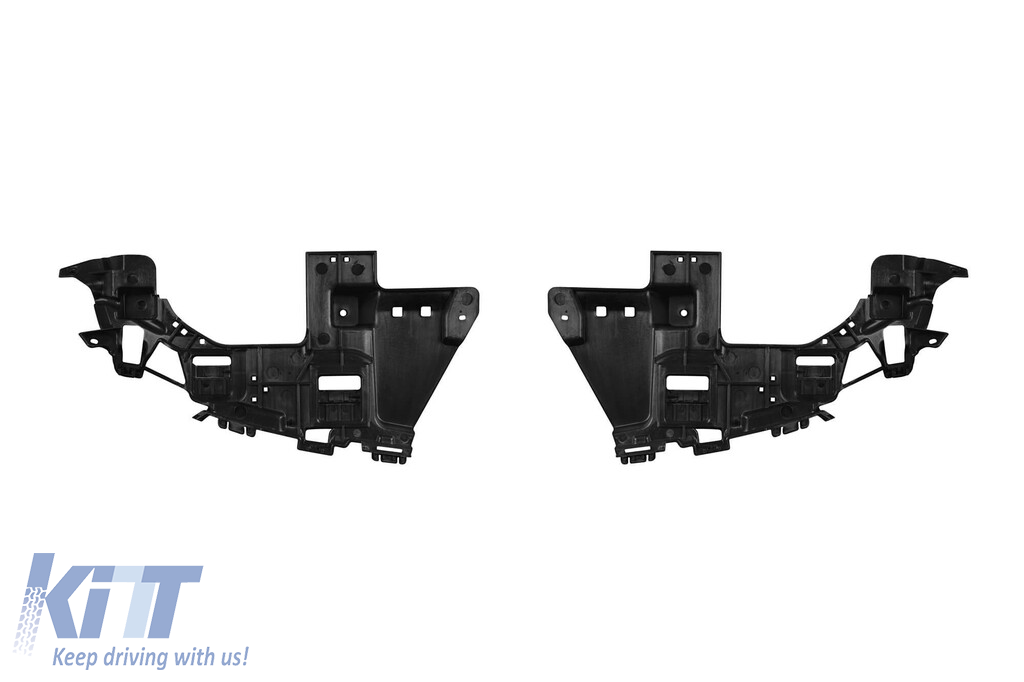 Difuzor tip C63 cu capete cromate potrivit pentru bara spate standard pentru Mercedes Clasa C W205 sedan, S205 break 2013-2019 -oo--oo-, cu garnitură cromată Performance AutoTuning