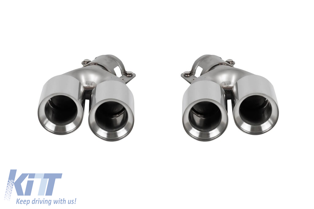 Kit de caroserie și difuzor M Performance Design Design cu ieșiri de evacuare cromate M5, potrivit pentru BMW Seria 5 G30 2017-2020 Performance AutoTuning