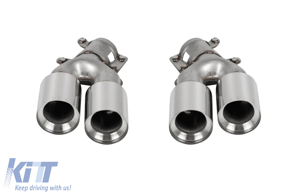 Kit de caroserie și difuzor M Performance Design Design cu ieșiri de evacuare cromate M5, potrivit pentru BMW Seria 5 G30 2017-2020 Performance AutoTuning