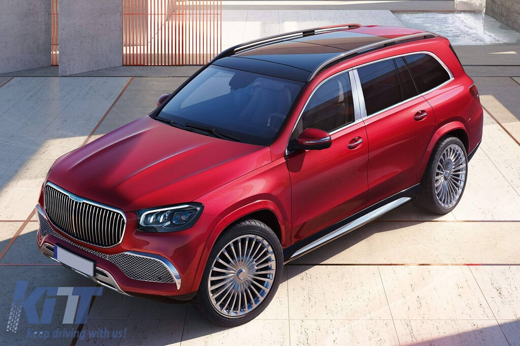Pachet Maybach potrivit pentru Mercedes GLS X167 2020-2023 cu trepte Performance AutoTuning