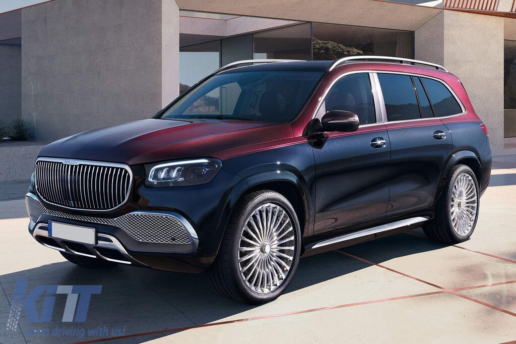 Pachet Maybach potrivit pentru Mercedes GLS X167 2020-2023 cu trepte Performance AutoTuning