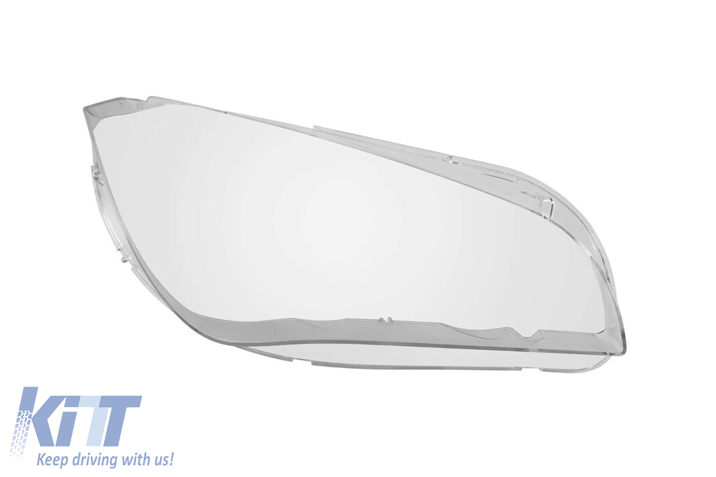 Set de sticlă pentru faruri potrivit pentru BMW X1 E84 2009-2015, stânga și dreapta Performance AutoTuning