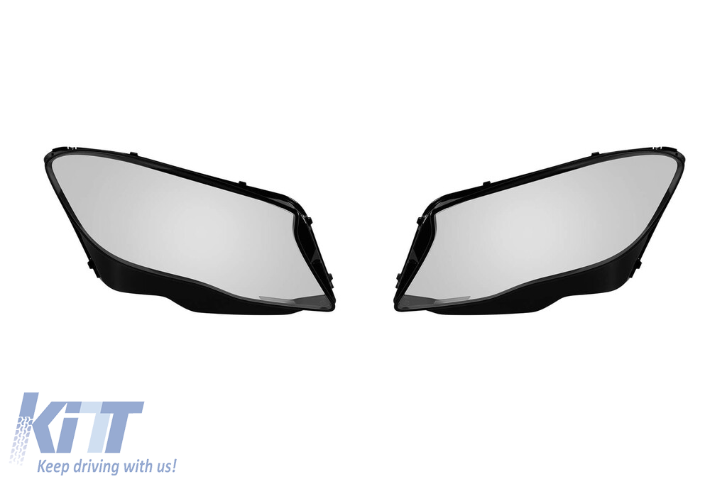 Set de sticlă pentru faruri potrivit pentru Mercedes GLA X156 2013-2016, stânga și dreapta Performance AutoTuning