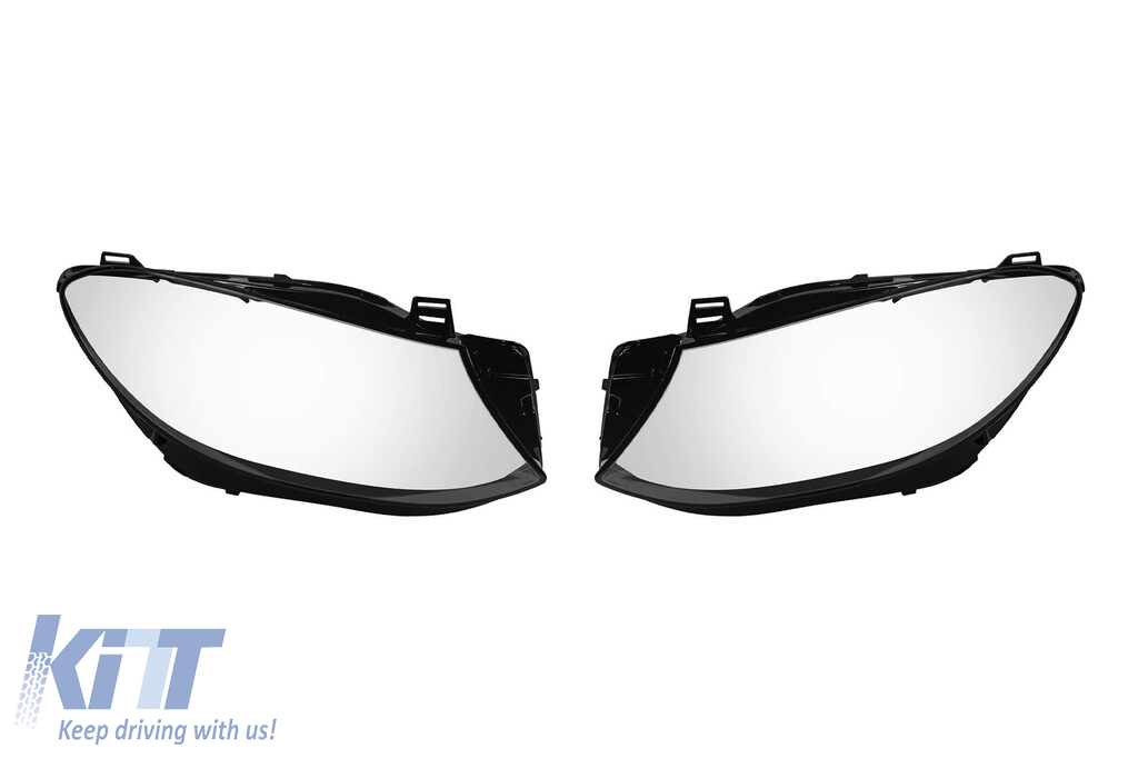 Set de sticlă pentru faruri potrivit pentru Mercedes GLE W166 2016-2019, stânga și dreapta Performance AutoTuning