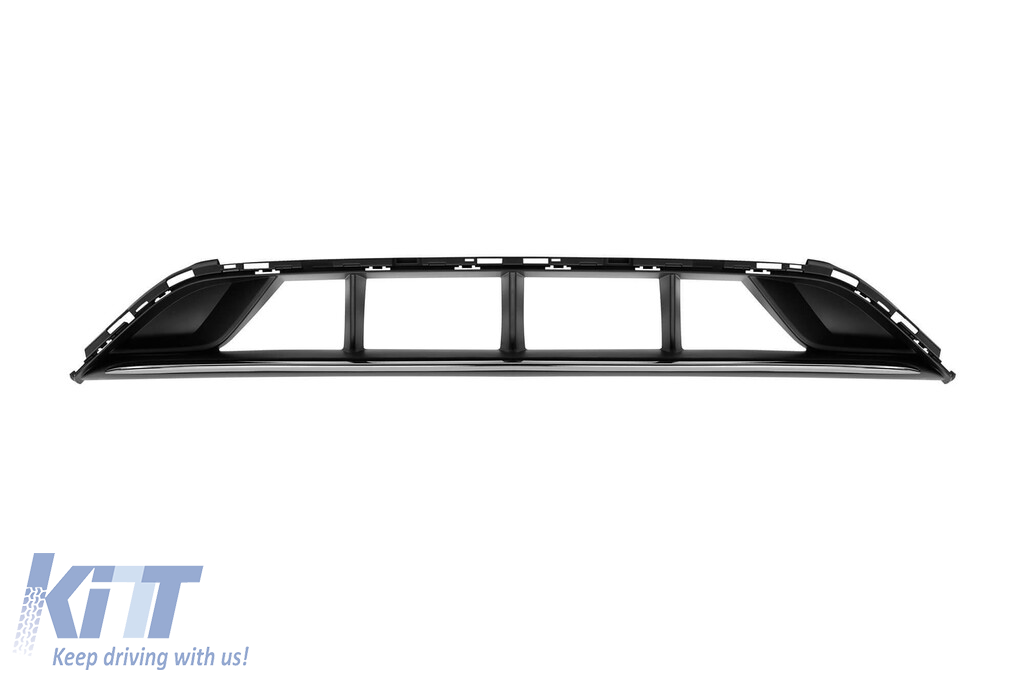 Bumper frontal A Design tip S63 potrivit pentru Mercedes S-Class W223 după 2020 cu elemente din crom fumuriu Performance AutoTuning