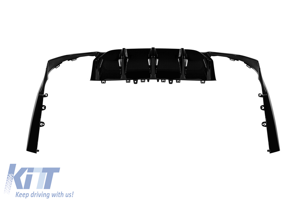 Pachetul de design tip E63 potrivit pentru Mercedes E-Class C238 coupe, A238 cabrio 2017-2019 cu capete cromate, pentru modelul cu bara de protecție spate A Design Performance AutoTuning