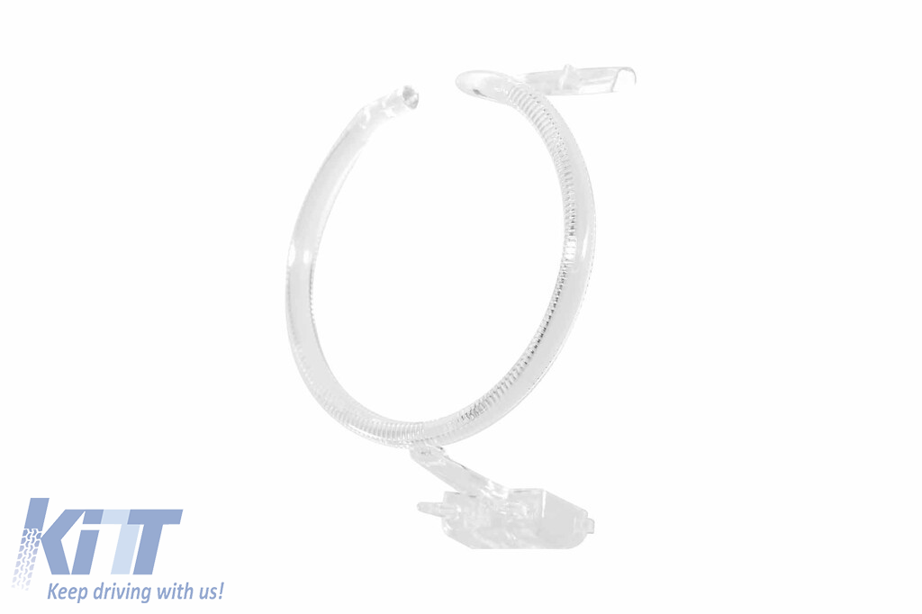 Set de ghiduri de lumină potrivit pentru inel mare pe BMW Seria 5 E60 sedan, E61 touring 2007-2010 pentru modelul cu faruri xenon, stânga și dreapta Performance AutoTuning