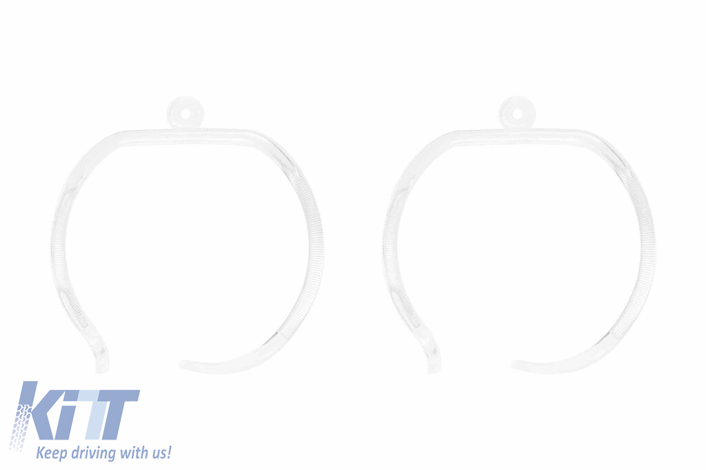 Set de ghiduri de lumină potrivit pentru inel mare pe BMW X3 F25 LCI 2015-2017, stânga și dreapta Performance AutoTuning