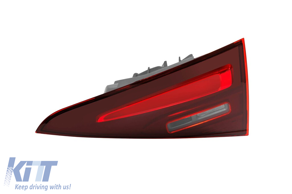 Un pachet de design tip GLE63 potrivit pentru Mercedes GLE SUV W167 2018-2023, cu elemente din lac negru, faruri LED și stopuri LED Performance AutoTuning