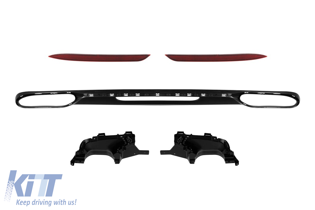 Bumper spate design MB potrivit pentru Mercedes S-Class W222 2018-2020 Performance AutoTuning