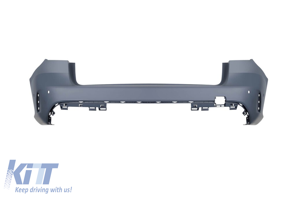 Pachet de tuning design A potrivit pentru Mercedes C-Class S205 break 2013-2018 cu grilă GT crom/negru și capete cromate Performance AutoTuning