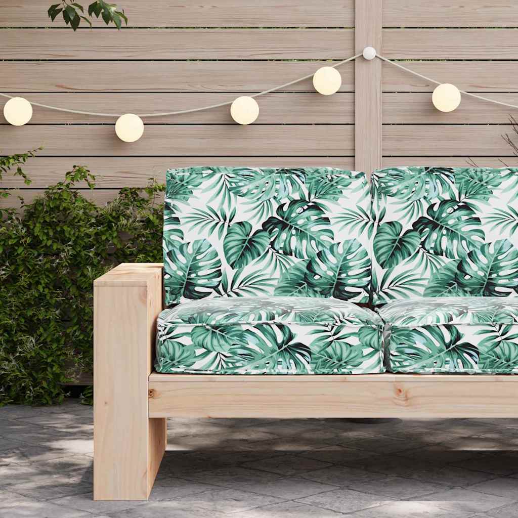 Set de perne pentru palet Floral 2 pcs Model Frunză Verde GartenMobel Dekor