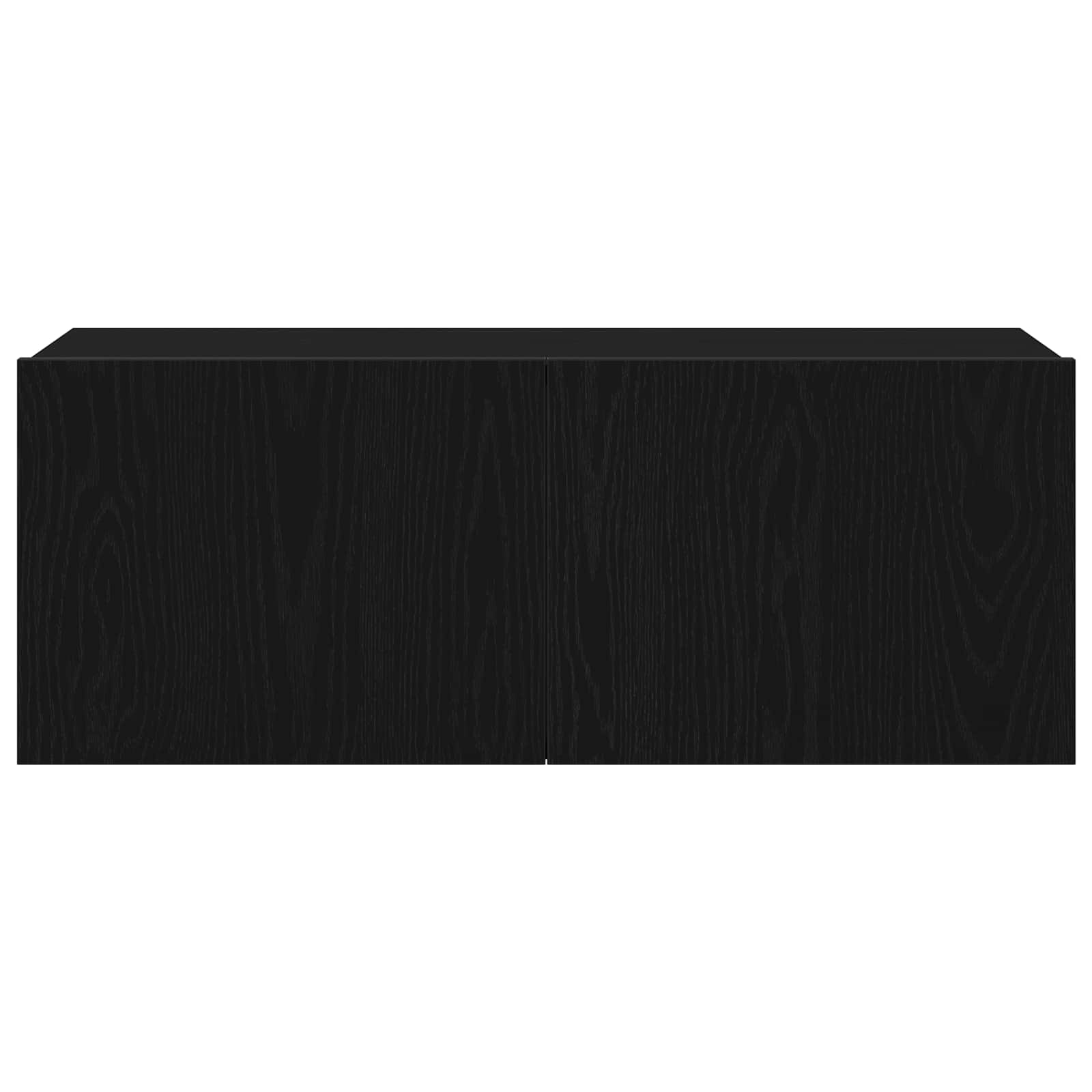 Set comodă TV 7 pcs Stejar Negru 100 x 30 x 30 cm Lemn compozit GartenMobel Dekor