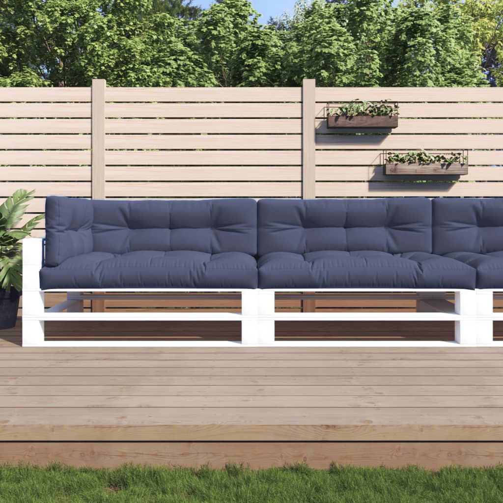 Perne de paleți, 5 buc., bleumarin, material textil GartenMobel Dekor