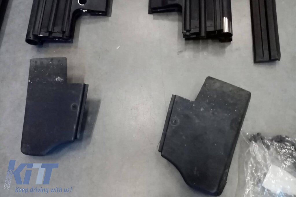 Scări potrivite pentru Mercedes G-Class W464 după 2019, negre - folosite Performance AutoTuning