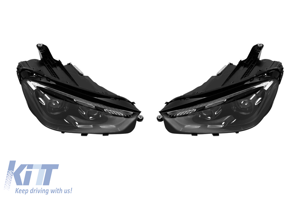 Kit de faruri LED de tuning potrivit pentru Mercedes GLE SUV W167, GLE Coupe C167 2019-2023 Performance AutoTuning