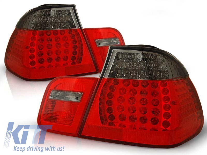 Kit de stopuri LED de tuning potrivit pentru BMW E46 09.2001-03.2005 sedan, stânga și dreapta Performance AutoTuning