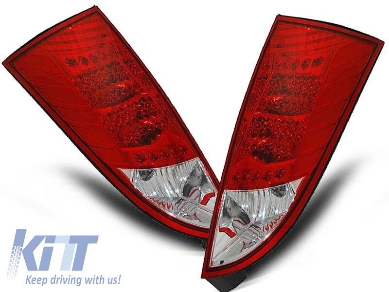 Kit de stopuri LED de tuning potrivit pentru Ford FOCUS MK1 10.1998-10.2004 hatchback, stânga și dreapta Performance AutoTuning