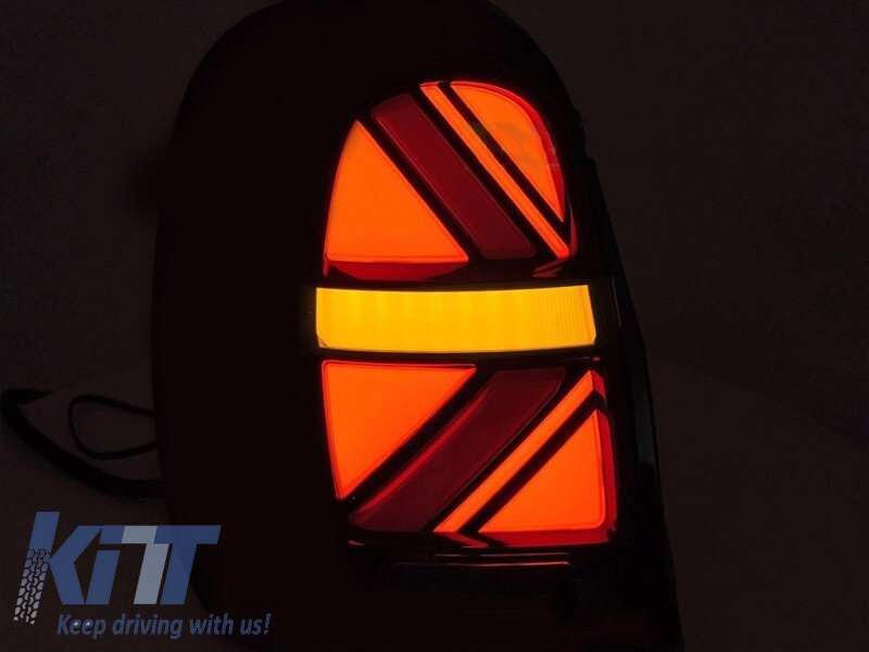 Kit de stopuri LED de tuning potrivit pentru Mini Cooper Countryman R60 2010-2016 cu bază fumurie, stânga și dreapta Performance AutoTuning