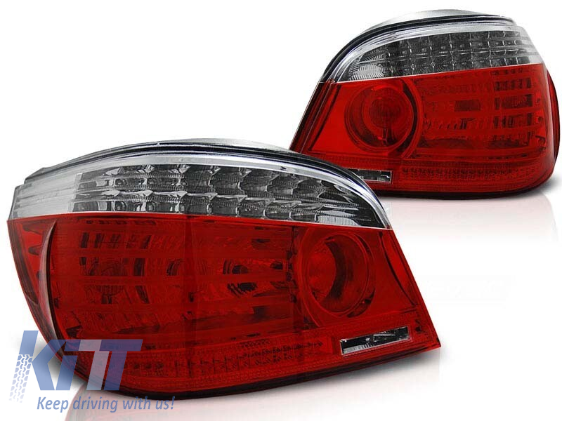 Set de stopuri LED de tuning potrivit pentru BMW E60 07.2003-2007, stânga și dreapta Performance AutoTuning