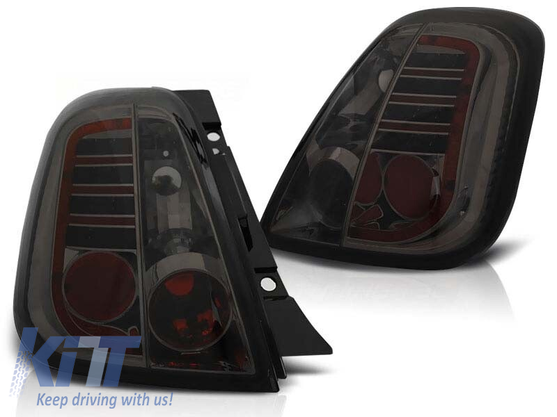 Set de stopuri LED de tuning potrivit pentru Fiat 500 2007- , stânga și dreapta Performance AutoTuning