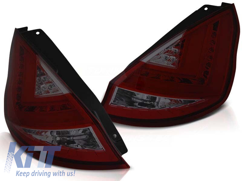 Set de stopuri LED de tuning potrivit pentru Ford FIESTA MK7 2008-2012 hatchback, stânga și dreapta Performance AutoTuning