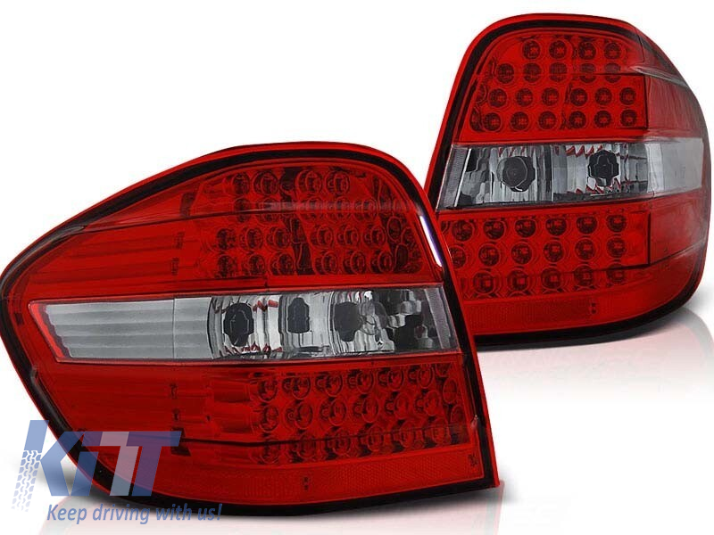 Set de stopuri LED de tuning potrivit pentru Mercedes M-Class W164 2005-2008, stânga și dreapta Performance AutoTuning