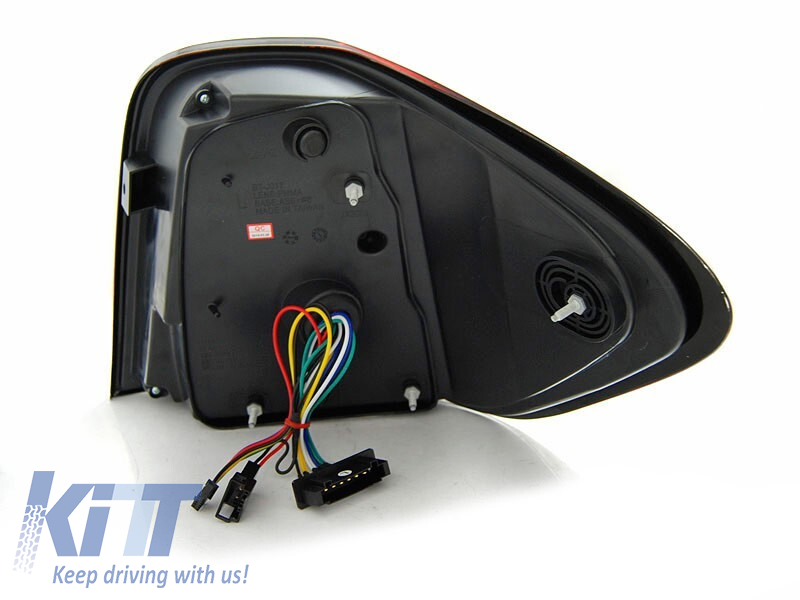 Set de stopuri LED de tuning potrivit pentru Mercedes ML W164 2005-2008 fumurii, 5 pini, stânga și dreapta Performance AutoTuning