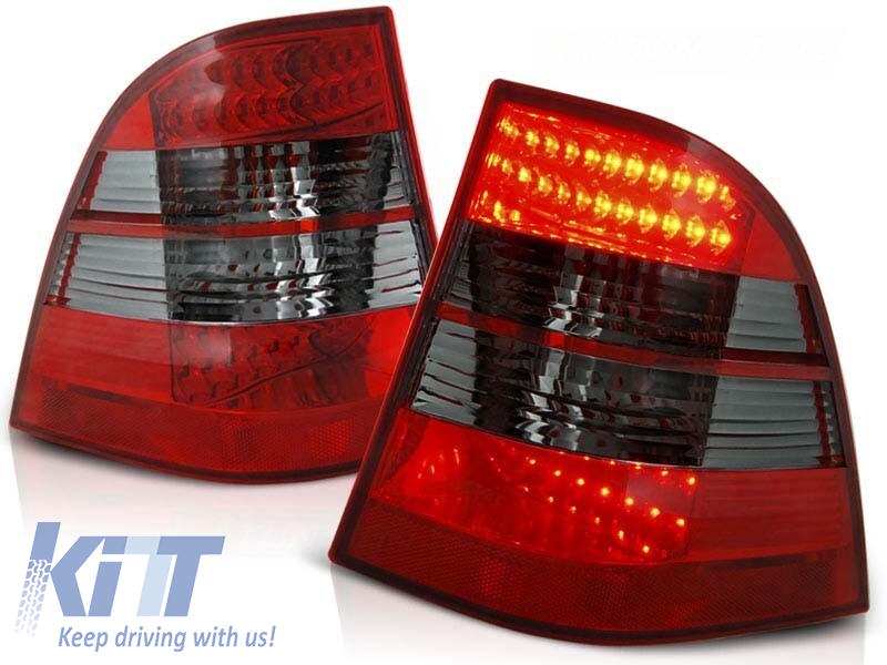 Set de stopuri LED de tuning potrivit pentru Mercedes W163 ML Class 03.1998-2005, stânga și dreapta Performance AutoTuning